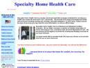 SPECIALTY HOME HEALTH CARE, INC