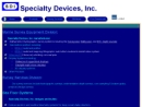 SPECIALTY DEVICES, INC.