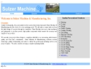 SULZER MACHINE & MANUFACTURING, INC.
