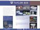 TAYLOR BOX COMPANY
