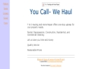 T & C HAUL AND HOME REPAIR