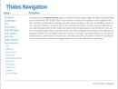 THALES NAVIGATION