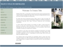 TRANCO TITLE, INC.