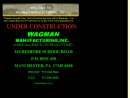WAGMAN MANUFACTURING, INC.