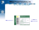 WALZ POSTAL SOLUTIONS, INC