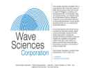 WAVE SCIENCES, LLC