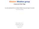 WESTERN WEATHER GROUP, INC.