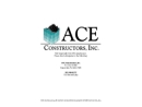 ACE CONSTRUCTORS, INC.