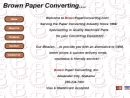 Brown Paper Converting, Inc.