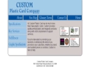 CUSTOM PLASTIC CARD COMPANY