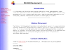 ECCO EQUIPMENT CORPORATION