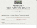 KEITHOPS - OPUS PUBLISHING SERVICES