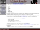 JP RUKLIC SCREW COMPANY